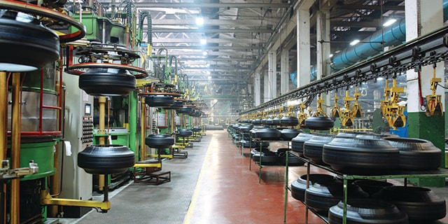 轮胎生产工厂中常见的流体系统泄漏